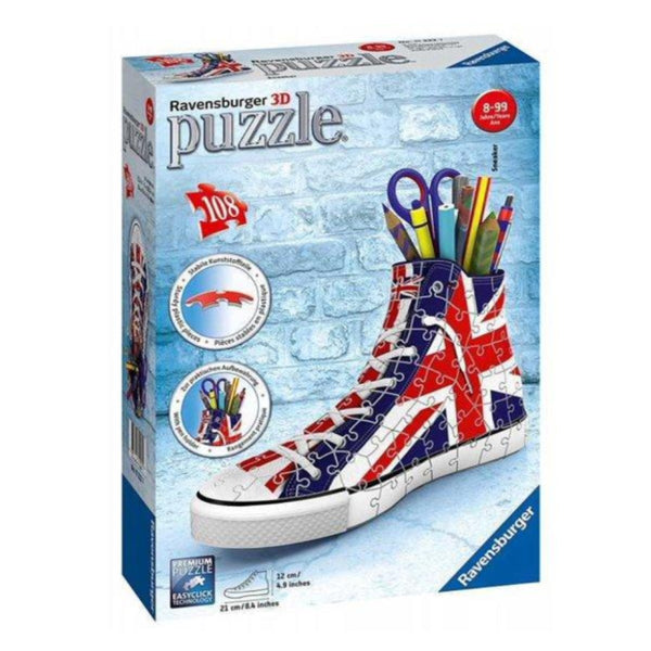 RAVENSBURGER 3D Puzzle Sneaker UK 108 Pieces