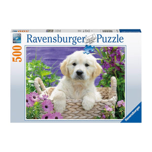 RAVENSBURGER Sweet Golden Retriever 500pc