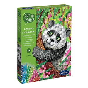 SENTOSPHERE CANEVAS A DIAMANTER - PANDA