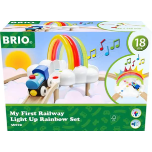 BRIO My First Railway Light Up Rainbow Set