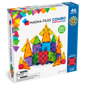 MAGNA-TILES Combo + microMAGS  46pc.