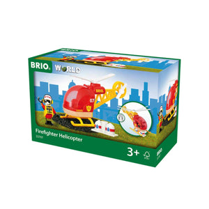 BRIO Firefighter Helicopter (pretend play)