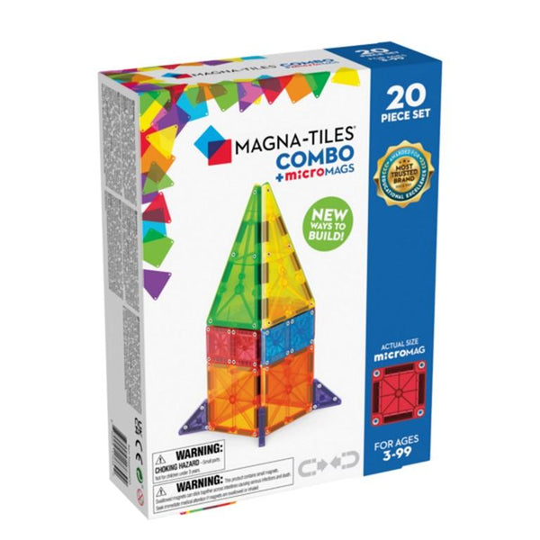 MAGNA-TILES Combo + microMAGS  20pc.