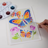 SENTOSPHERE AQUARELLUM JUNIOR "Papillons & Fleurs" - "Butterflies & Flowers" - playhao - Toy Shop Singapore