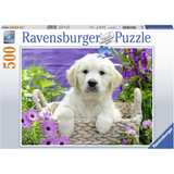 RAVENSBURGER Sweet Golden Retriever 500pc