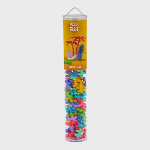 PLUS-PLUS Tropical mix / 100 pcs Tube