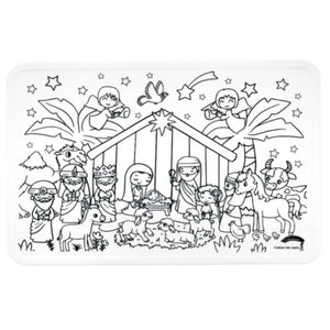 COLOUR ME MATS Nativity (Colouring Mat Bundle) - playhao - Toy Shop Singapore