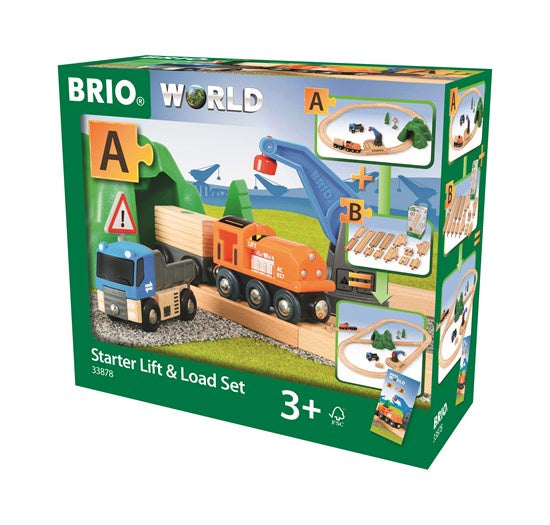 BRIO Starter Lift & Load Set - playhao - Toy Shop Singapore