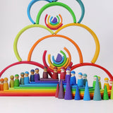 GRIMM'S 12 Piece Rainbow Large - playhao - Toy Shop Singapore