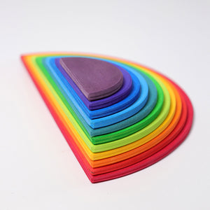 GRIMM'S Rainbow Semicircles, 11 pieces - playhao - Toy Shop Singapore