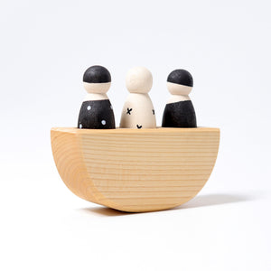 GRIMM'S 3 in a Boat, Monochrome - playhao - Toy Shop Singapore