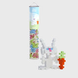 PLUS-PLUS Bunny / 100 pcs Tube - playhao - Toy Shop Singapore